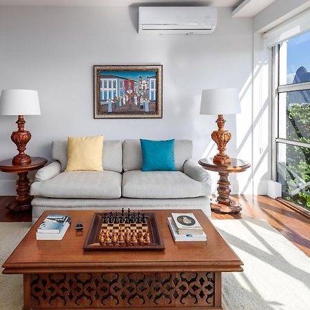 Apartmento de luxo na Urca com vistas incríveis - a 2 min da praia! Río de Janeiro Exterior foto