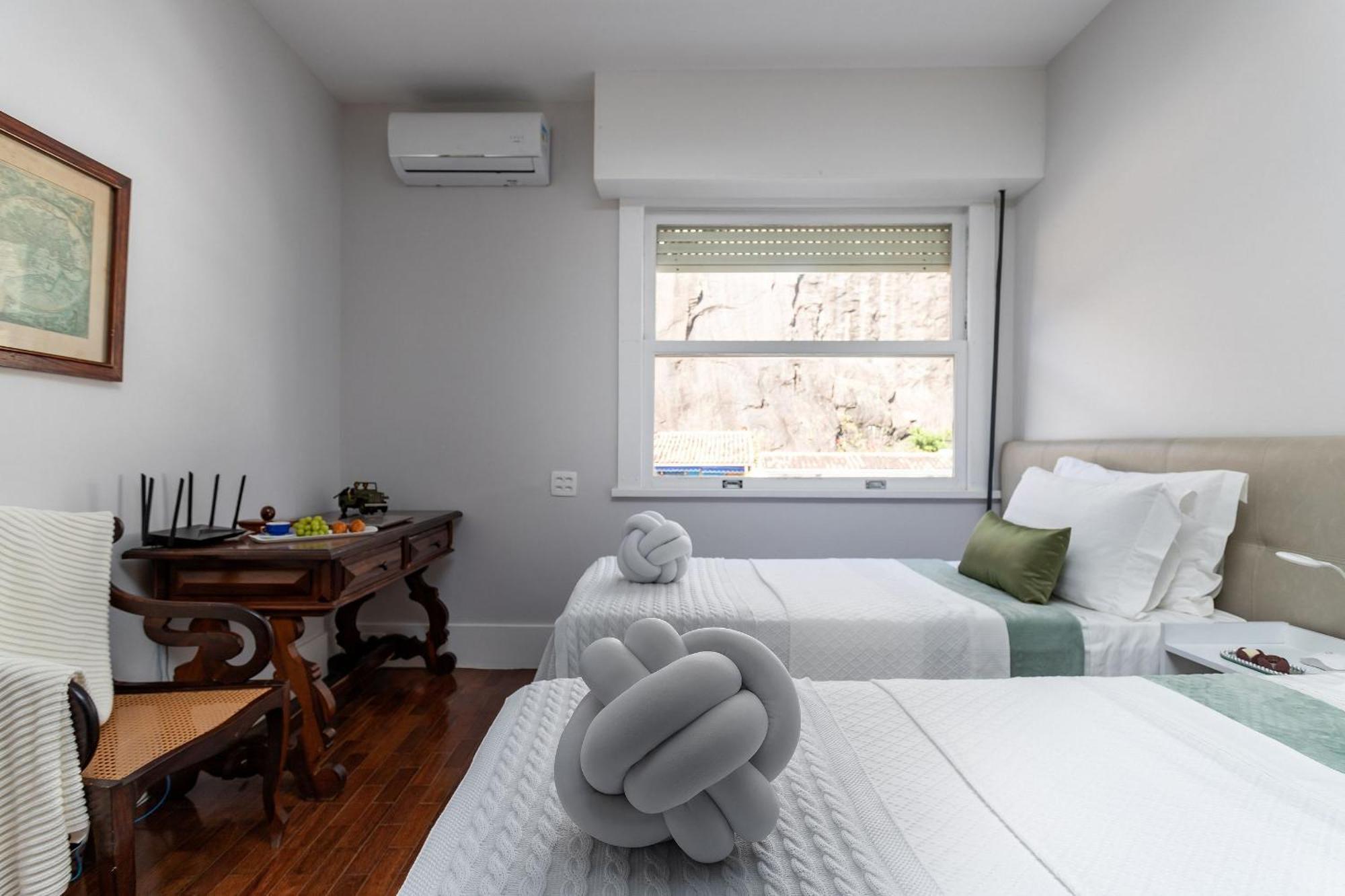Apartmento de luxo na Urca com vistas incríveis - a 2 min da praia! Río de Janeiro Exterior foto