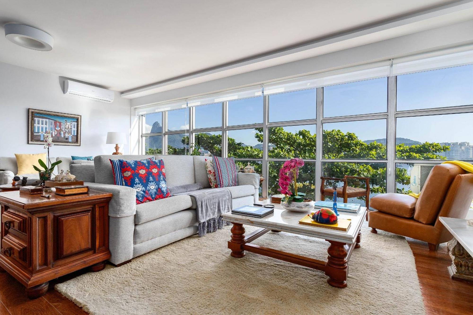 Apartmento de luxo na Urca com vistas incríveis - a 2 min da praia! Río de Janeiro Exterior foto